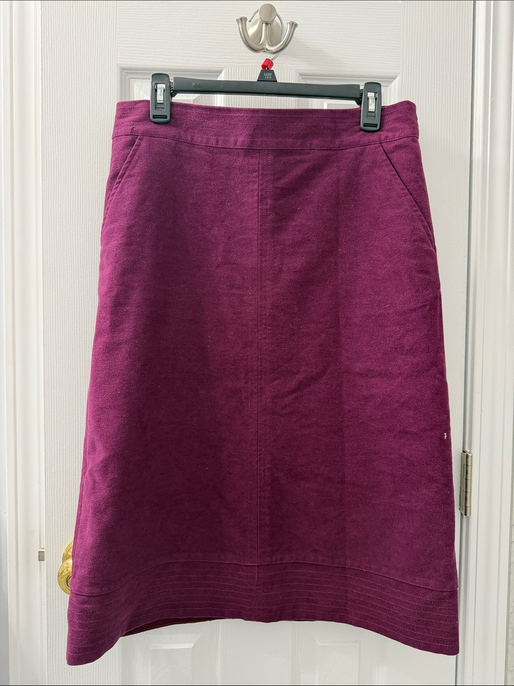 Boden Women's A-Line Skirt in Plum